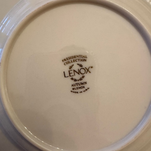 (10) Lenox Autumn Gold Bread Plates - Picture 6 of 6